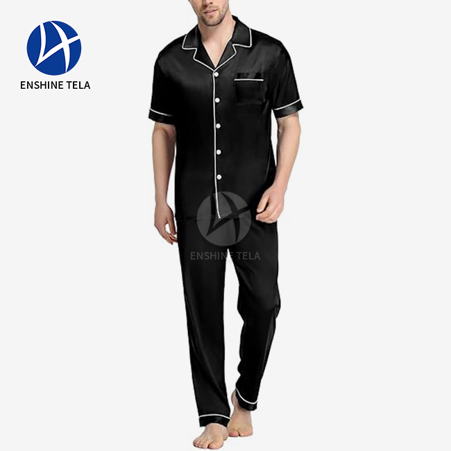 Negative Oxygen Ion Fabric Men'S Sleepwear